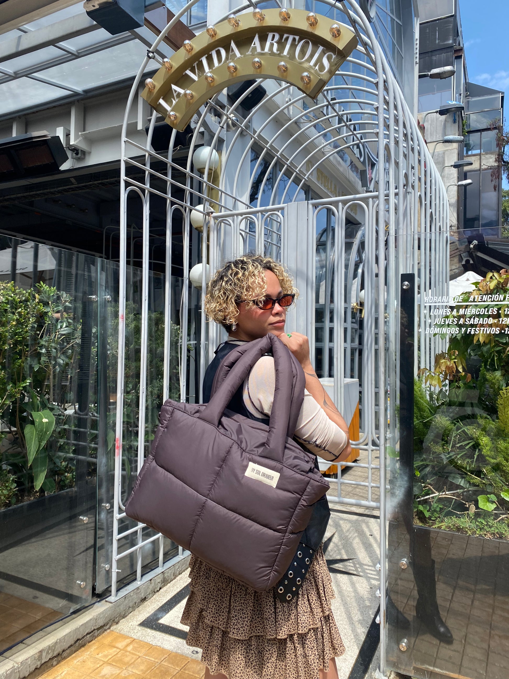 Maxi Bag Nylon Cafe