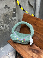 BAGUETTE PELUCHE VERDE