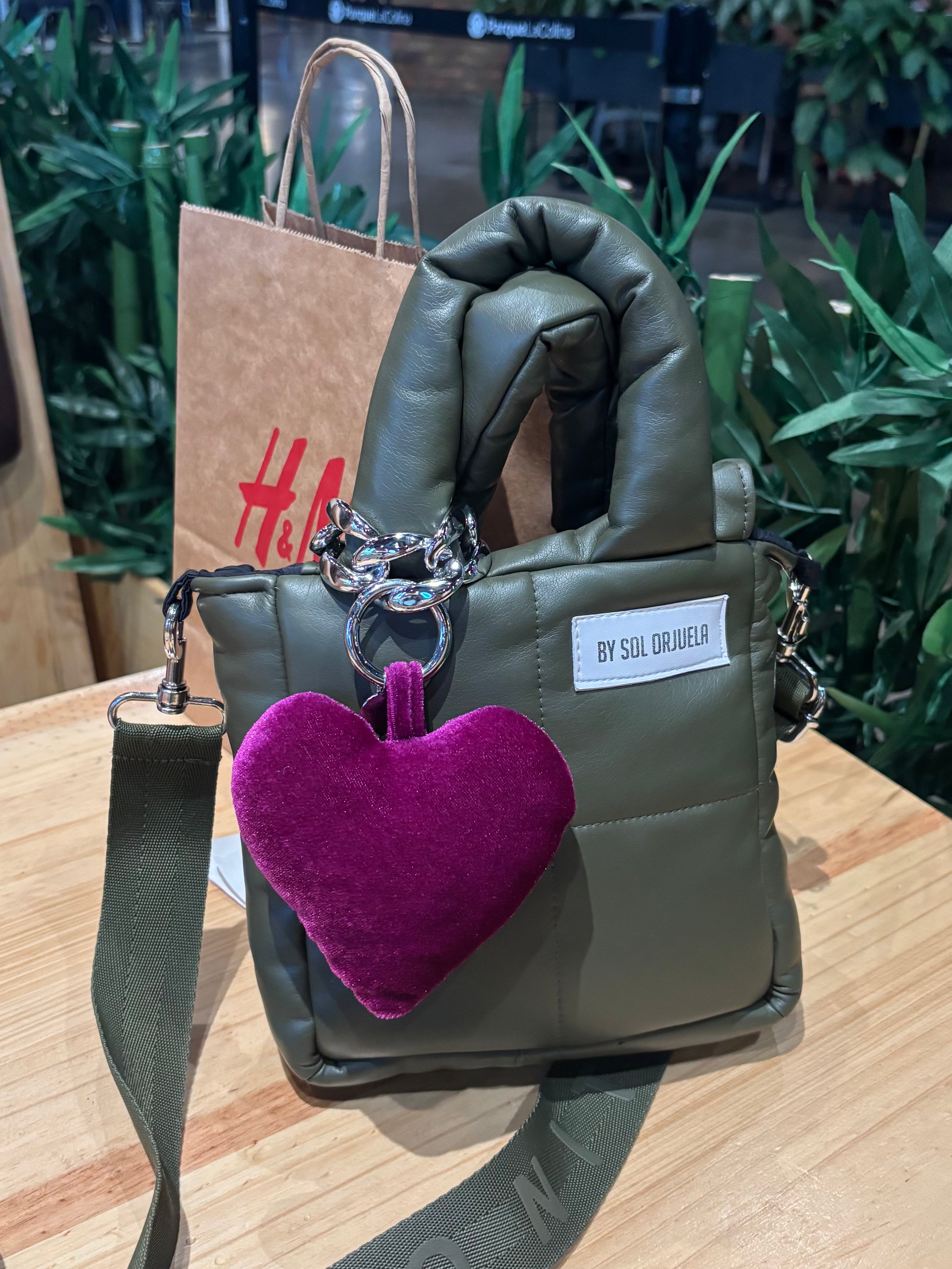 Corazón Terciopelo Violeta