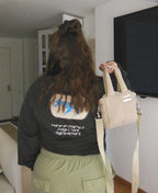 Mini Bag Nylon Beige