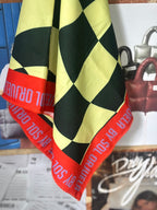 Bandana Cuadros Mantequilla- Verde