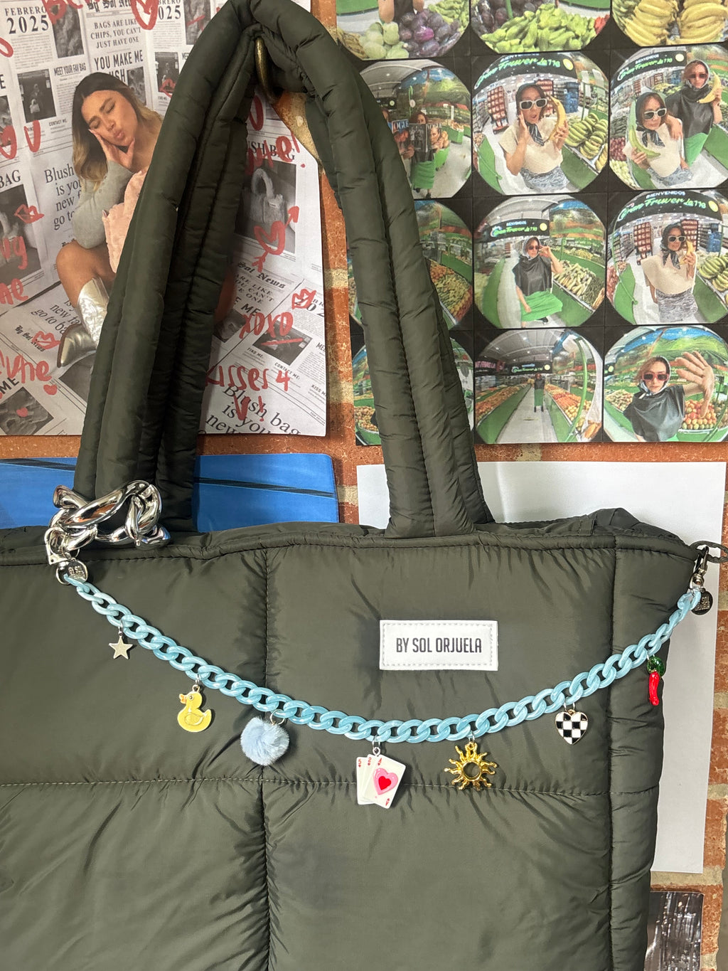 Cadena Blue Vibe Charm