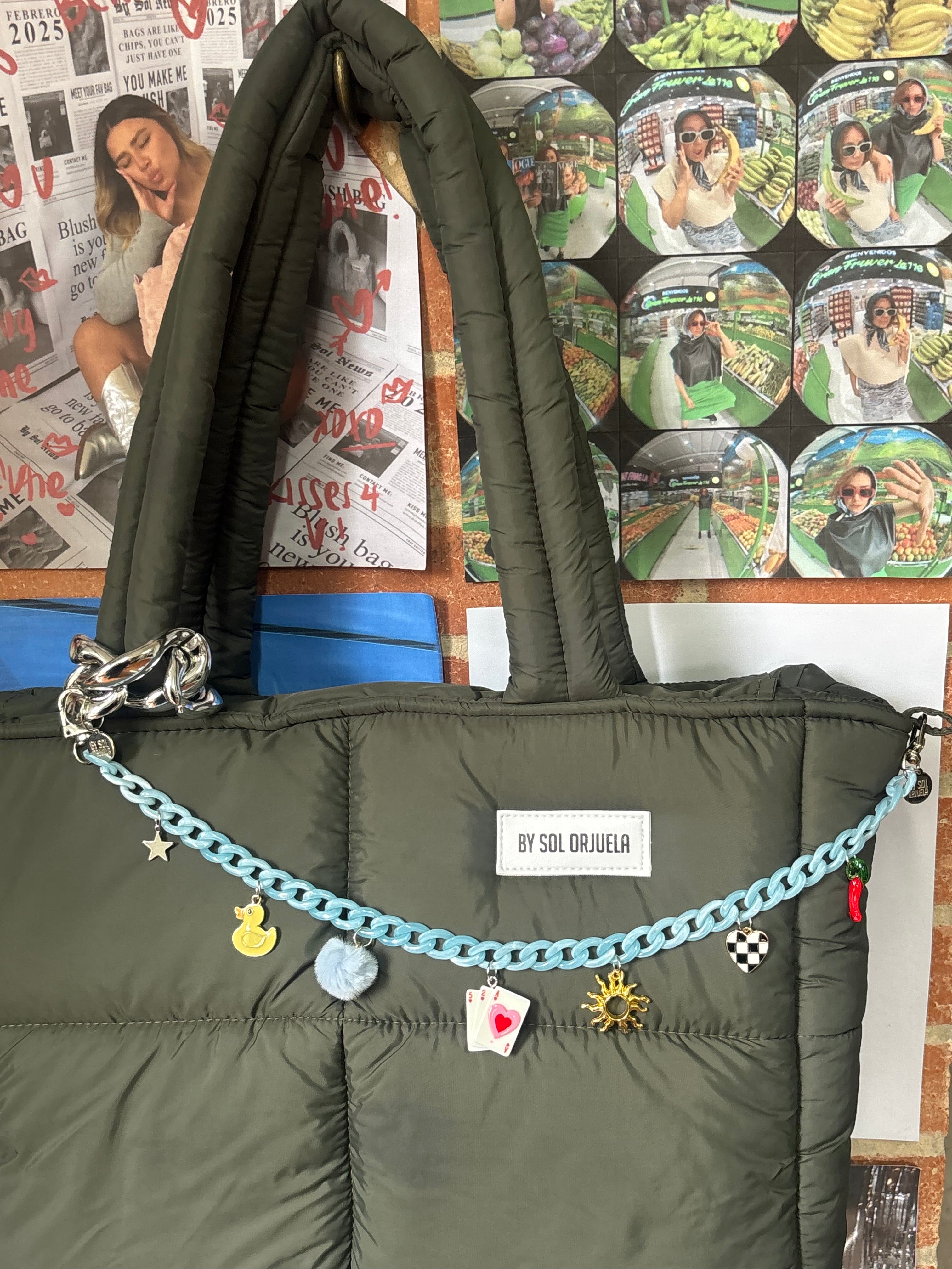 Cadena Blue Vibe Charm