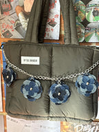 CADENA FLOWER BLUE DENIM