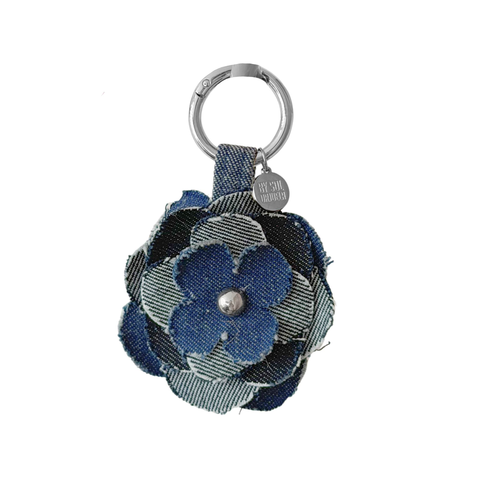 LLAVERO FLOWER BLUE