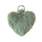 Corazón Peluche Verde