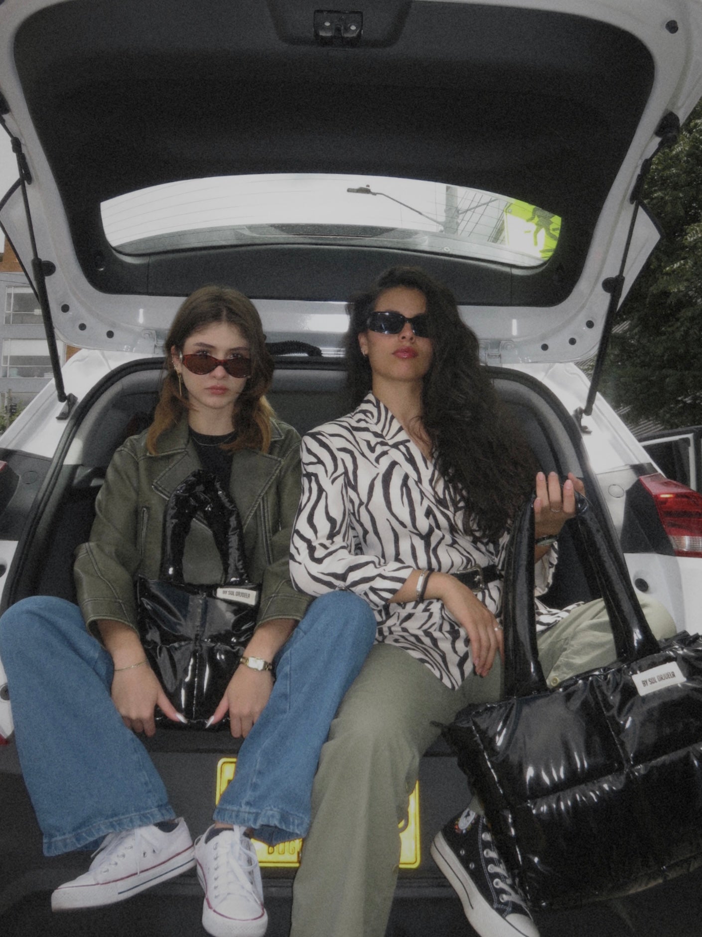 Maxi Bag Charol Negro