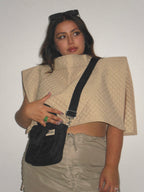 Mini bag nylon negro