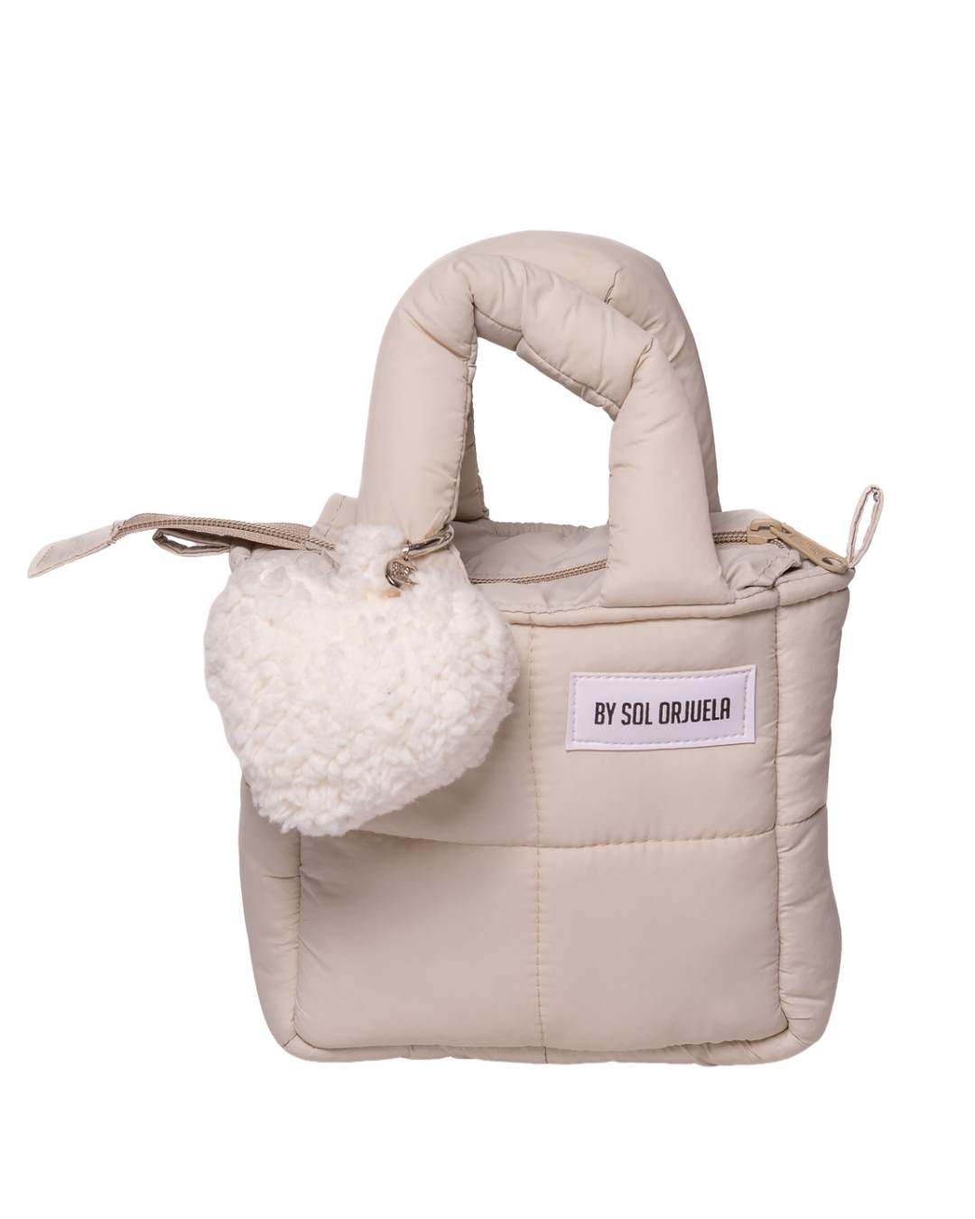 Corazón Peluche Blanco