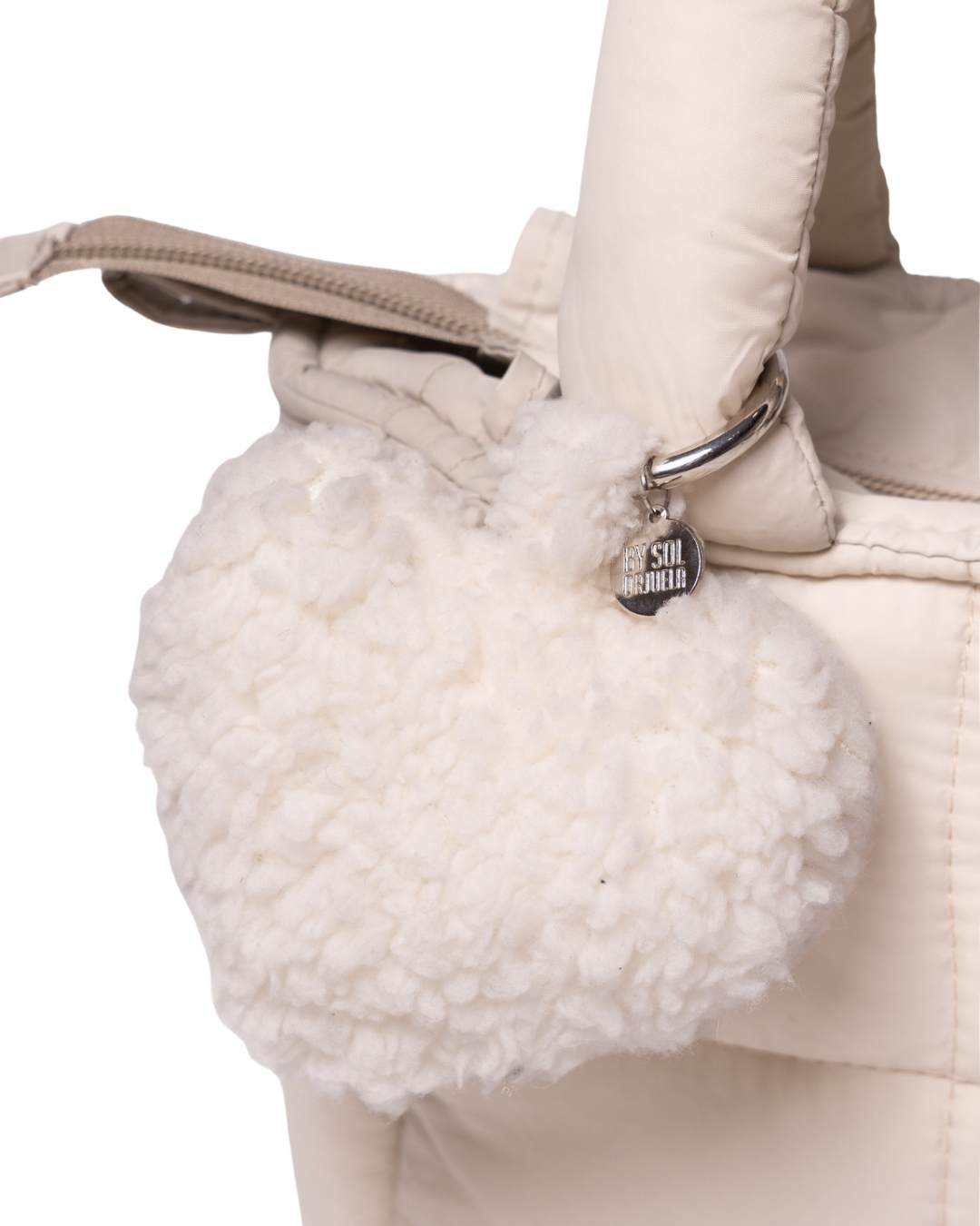 Corazón Peluche Blanco