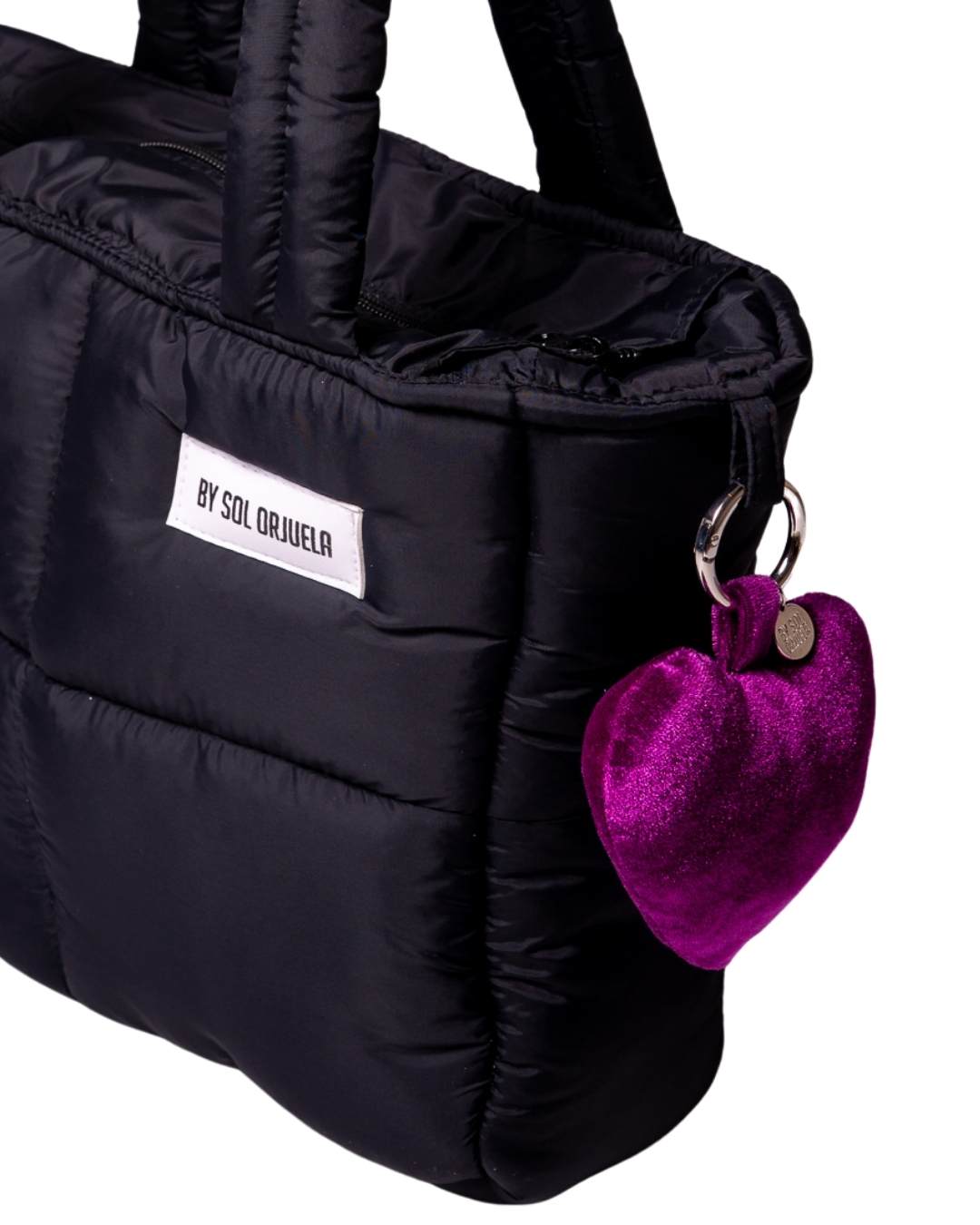 Corazón Terciopelo Violeta